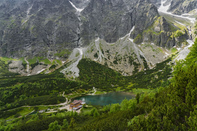 Scenic view of mountains