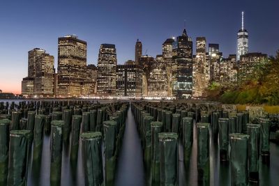 Skyscrapers in city