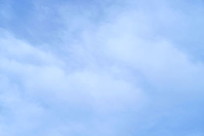 Low angle view of clouds in sky