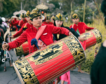 Group of people in traditional clothing