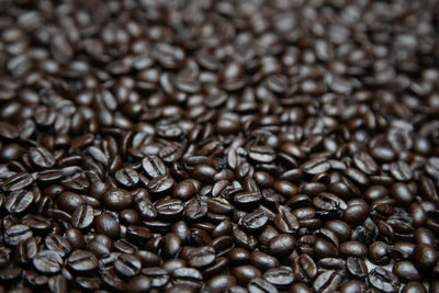 Full frame shot of coffee beans