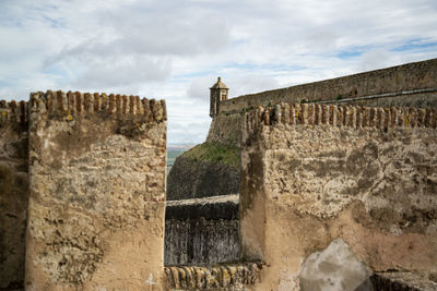 Old ruins against sky