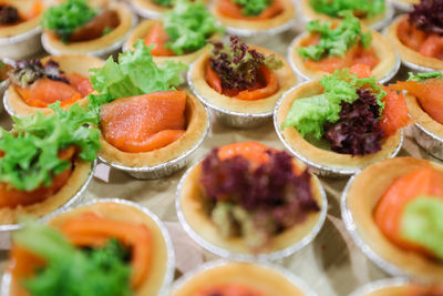 Close-up of salad in plate