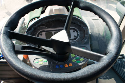 Close-up of machine part