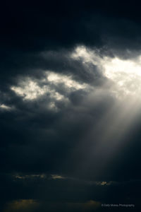 Low angle view of cloudy sky