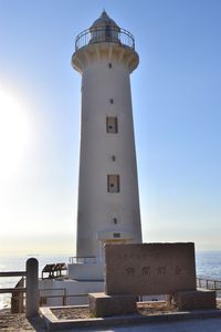 Lighthouse on beach