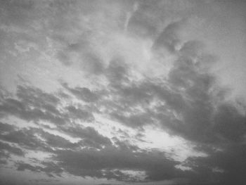 Low angle view of sky