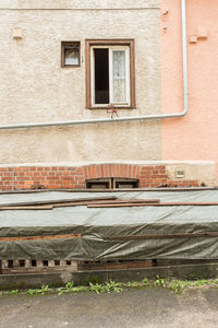 Window of building