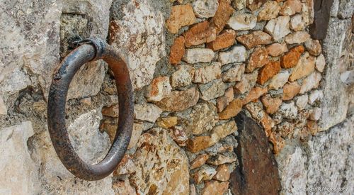 Close-up of weathered wall