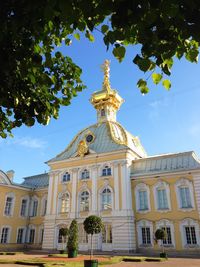 Low angle view of church