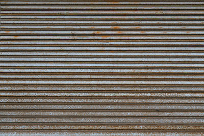 Full frame shot of rusty metal