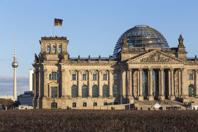 View of historical building against sky