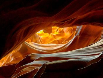 Antelope canyon rock formation the eye 