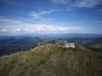 Foto scattata sul monte tobbio.