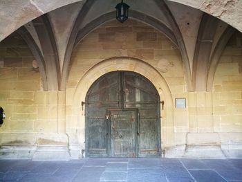 Corridor of historic building