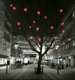 View of city street