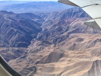 Aerial view of mountains