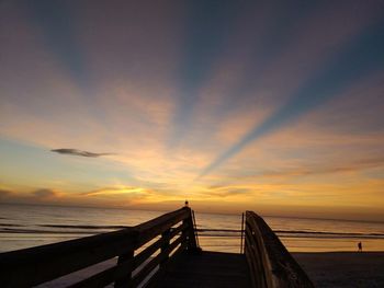 Early morning sunrise, from the dock. 