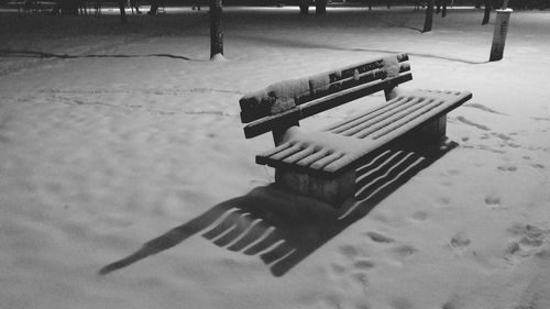 Benches on bench