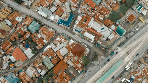 Aerial view of the industrial area in dar es salaam