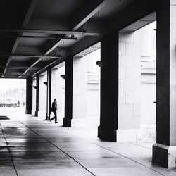 Corridor of building