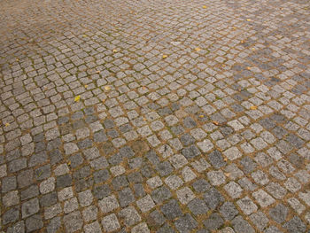 Full frame shot of cobblestone