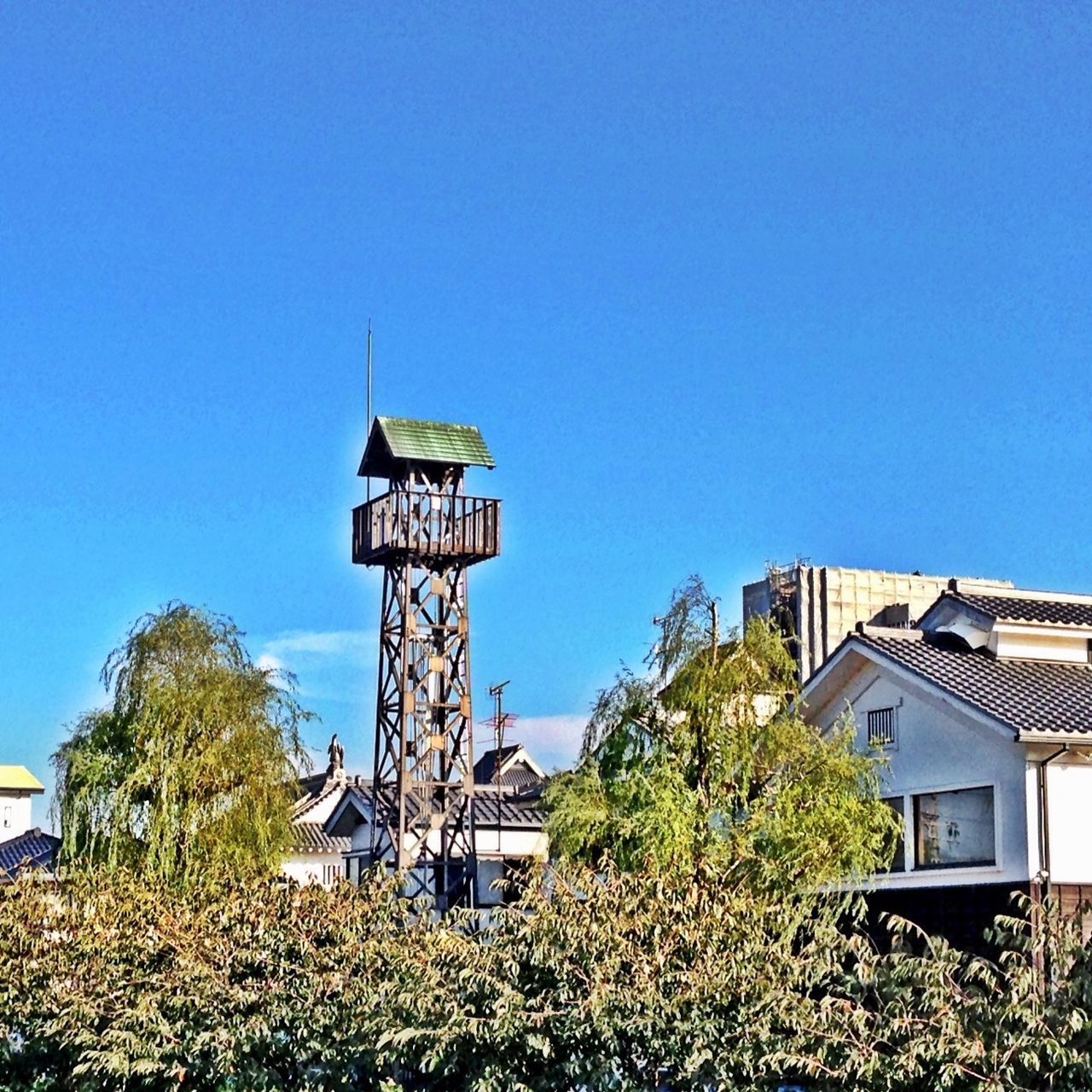 Fire lookout tower