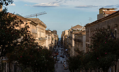 Buildings in city