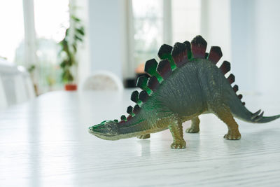 Close-up of stuffed toy on table