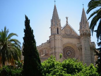 Low angle view of church