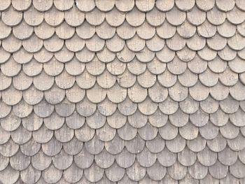 Full frame shot of roof tiles