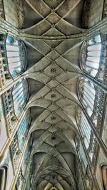 Low angle view of ceiling