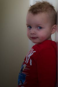 Portrait of cute boy