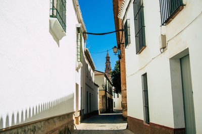 Low angle view of buildings against sky