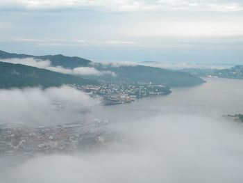 Aerial view of cityscape