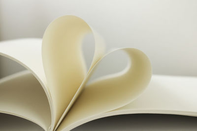 Directly above shot of heart shapes