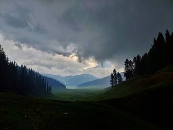 A dramatic picture of bangus valley  near the line of control in kupwara kashmir