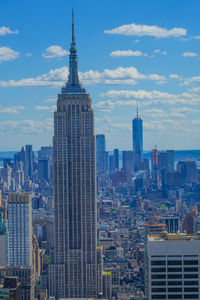 Cityscape against sky