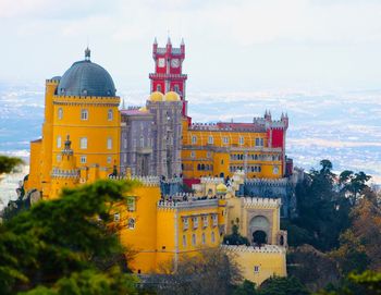 View of buildings in city