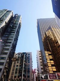 Low angle view of modern building