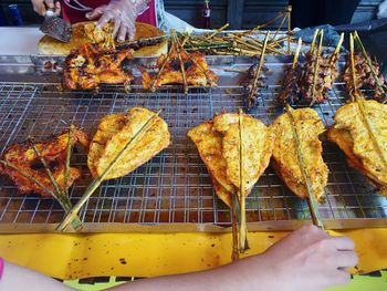 Full frame shot of food in market