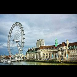 Ferris wheel against sky