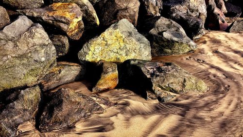 Full frame shot of rocks