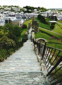 Walkway leading towards building