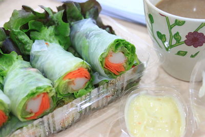 Close-up of food in bowl