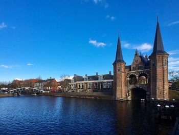 View of city at waterfront