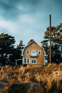 House against sky