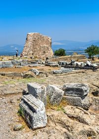 Old ruins of building