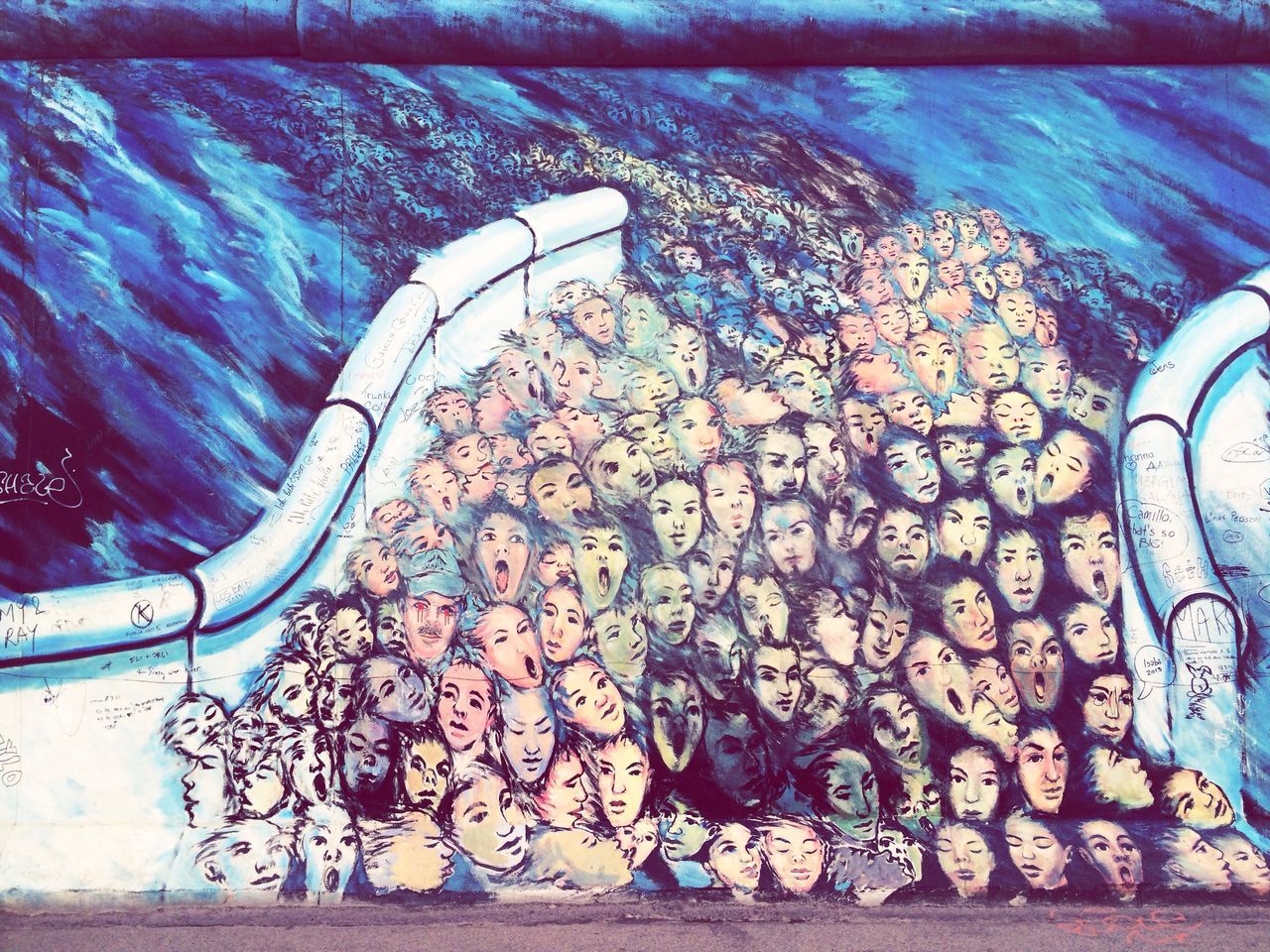 East Side Gallery | Berliner Mauer