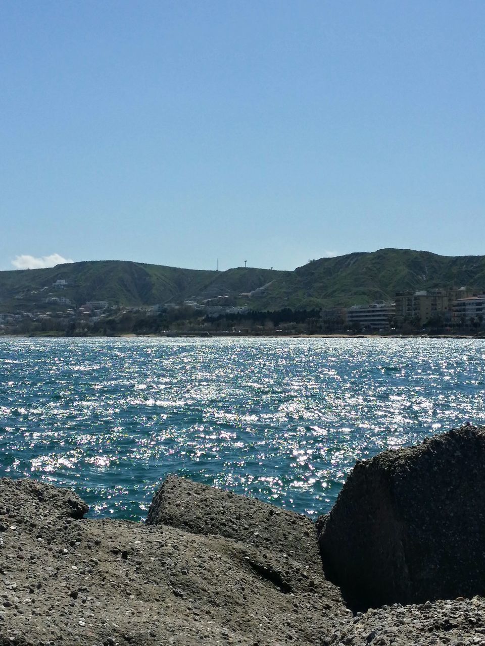 SCENIC VIEW OF LAND AGAINST CLEAR SKY